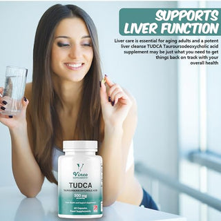 TUDCA Liver Support Bile Salts Supplement