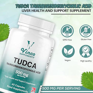 TUDCA Liver Support Bile Salts Supplement