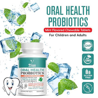 Oral Probiotics Chewable Mint Tablets