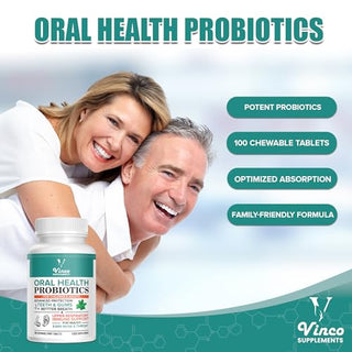 Oral Probiotics Chewable Mint Tablets