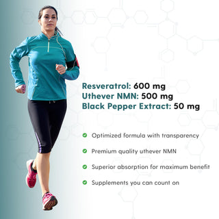 NAD+ Trans Resveratrol 1100mg